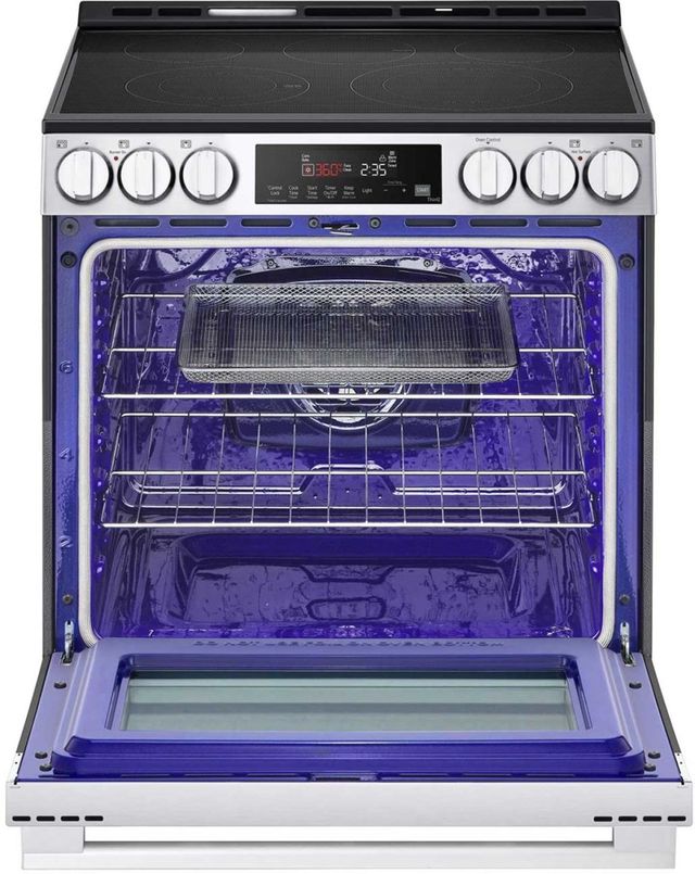 LG 30" PrintProof® Stainless Steel Slide In Electric Range with ProBake Convection®-3