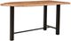 Coast2Coast Home™ Hill Crest Brown Counter Height Dining Table with Black Base-0