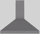 Vent-A-Hood® 36" Gunsmoke Wall Mounted Range Hood-0