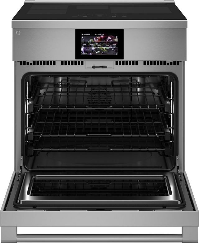 Monogram® 30" Stainless Steel Pro Style Induction Range -1