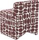 TOV Furniture Pippa Merlot Jacquard Weave Accent Stool-4