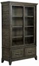 Kincaid® Plank Road Rankin Charcoal Darby Display Cabinet-0