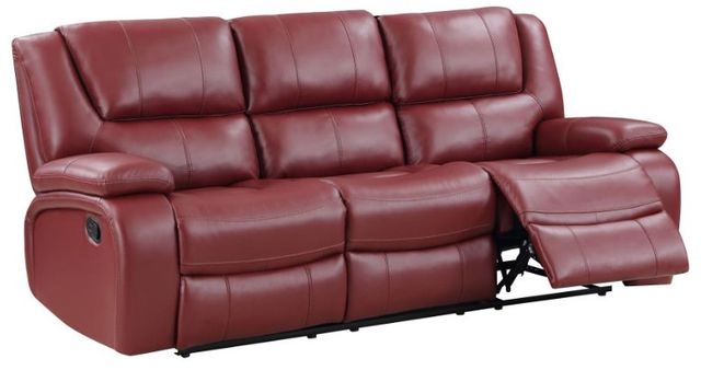 Coaster® Camila 3-Piece Red Manual Reclining Living Room Set-1