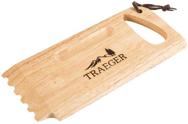 Traeger® Wooden Grill Grate Scrape-1