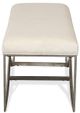 Riverside Furniture Sophie White 48-Inch Upholstered Bed Bench-2