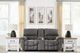 Signature Design by Ashley® Bakerstein Galaxy Power Reclining Loveseat with Adjustable Headrest  -2