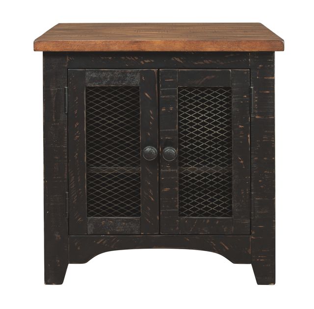 Signature Design by Ashley® Valebeck 3-Piece Black/Brown Living Room Table Set-3