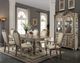 ACME Furniture Chateau de Ville Antique White Dining Arm Chair-1
