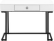 Monarch Specialties Inc. Black/White Computer Desk-1