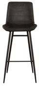 Fairfield® Nadia Black/Matte Black Bar Stool-1