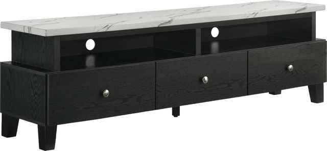 Crown Mark Alina Black TV Stand-0