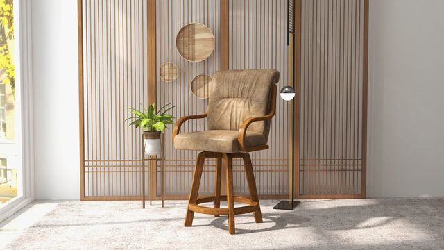 Chromcraft™ Customizable Denton Swivel Counter Chair-1