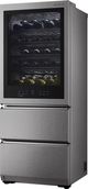 LG SIGNATURE 28" Textured Steel™ Wine Cooler-3
