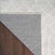 Nourison Home™ Astra Machine Washable 5' x 7' Gray Area Rug-1