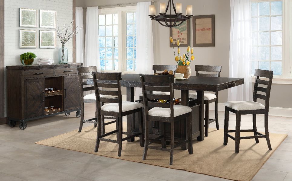Chestnut 7 Piece Dining Set | Walker Furniture & Mattress | Nevada