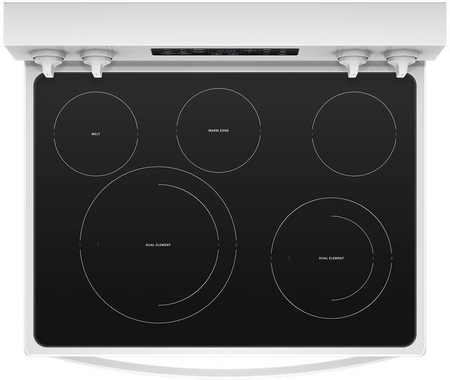 Whirlpool® 30" Freestanding Electric Range-White-4