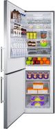 Summit® 10.6 Cu. Ft. Stainless Steel Counter Depth Bottom Freezer Refrigerator -3