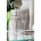 A & B Home Felicity Glass Bubble-Stem Flute-2