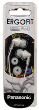 Panasonic® ErgoFit White In-Ear Earbud Headphones-1