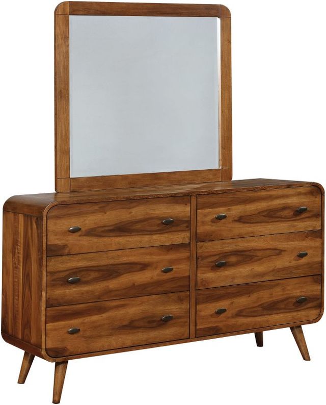 Coaster® Robyn Dark Walnut Dresser Mirror-2