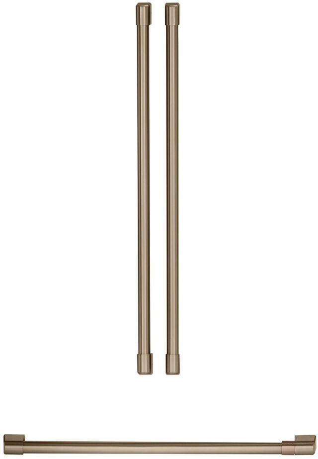 Café™ Brushed Bronze Refrigeration Handle Kit-0