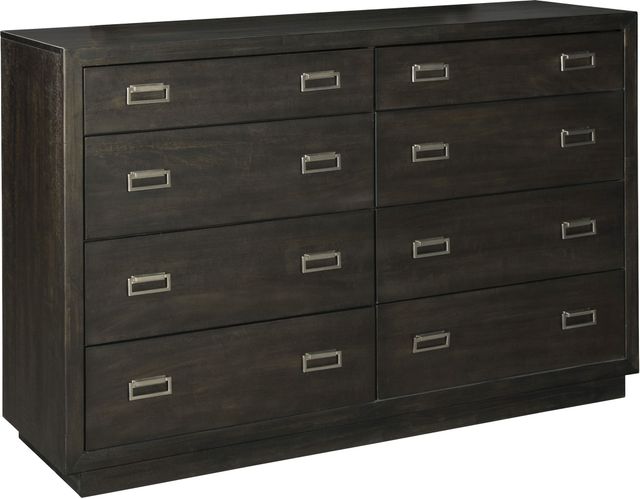 Signature Design by Ashley® Hyndell Dark Brown Dresser-0