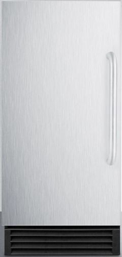 Summit® 15" 50 lb. Stainless Steel Ice Maker