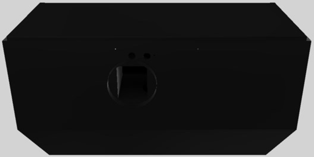 Vent-A-Hood® 36" Black Wall Mounted Range Hood-3