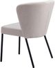 Zuo® Modern Aimee 2-Piece Beige/Black Dining Side Chair Set-4