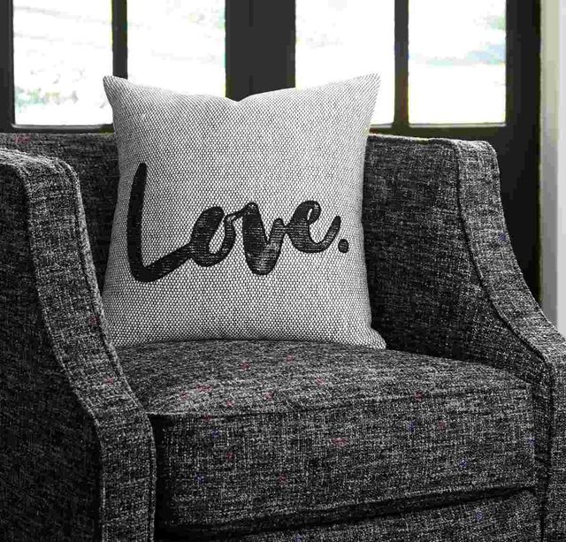 Signature Design by Ashley® Mattia White/Black Pillow-1
