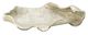 A & B Home Silver Decorative Leaf Shaped Platter-0