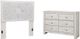 Signature Design by Ashley® Paxberry 2-Piece Whitewash Full Panel Headboard Set-0