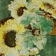 Stylecraft Anticipation III Gold/Green Wall Art-1