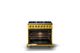 Viking® 5 Series 36" Daffodil Pro Style Dual Fuel (LP) Range with Brushed Brass Trim-1