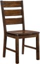 Furniture of America® Dulce 2-Piece Walnut Dining Side Chair Set-0