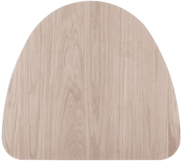 New Classic® Home Furnishings Oscar White Ash Corner Dining Table-3