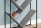 Monarch Specialties Inc. Grey Black Metal Bookcase-3