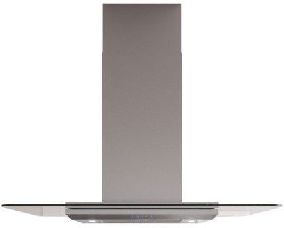 Zephyr Verona 42" Stainless Steel with Glass Canopy Island Range Hood
