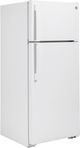 GE® 28" 17.5 Cu. Ft. White Freestanding Top Freezer Refrigerator-4