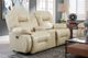 Best® Home Furnishings Customizable Brinley Leather Power Reclining Space Saver Loveseat with Console-4