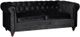 A & B Home Palais Black Sofa -0