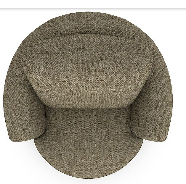 Best® Home Furnishings Customizable Tina Swivel Chair with Dark Walnut Legs-3