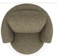 Best® Home Furnishings Customizable Tina Swivel Chair with Dark Walnut Legs-3