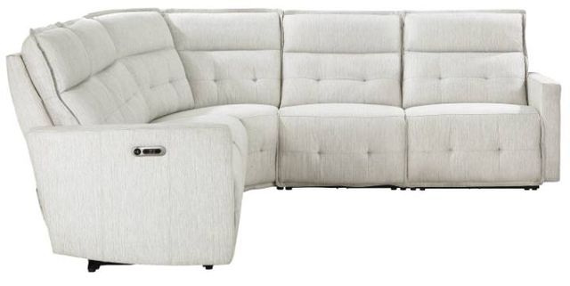 Homelegance® Salida 5-Piece White Modular Power Reclining Sectional with Power Headrests-1