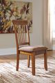 Ashley® Berringer Rustic Brown Dining Side Side Chair-1