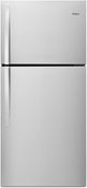 Whirlpool® 30 in. 19.2 Cu. Ft. Monochromatic Stainless Steel Top Freezer Refrigerator-0