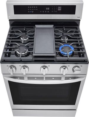 LG 30" PrintProof Stainless Steel Freestanding Gas Range