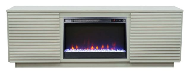 Legends Home Stardust Sandstone Fireplace Console-3