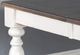 Sunny Designs™ Bourbon County Brown Extension Dining Table with White Base-3