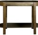StyleCraft Gold Oval Console Table-1
